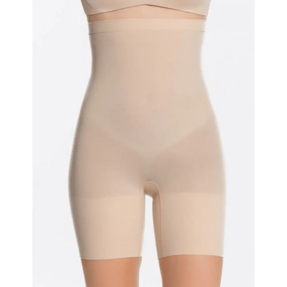 Spanx 2745 Higher Power Shaping Shorts Pull-On Nude Size Small NWOT